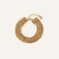 Accessorize Uk Gold multi chain bracelet