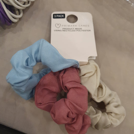 Primark scrunchies set of 3