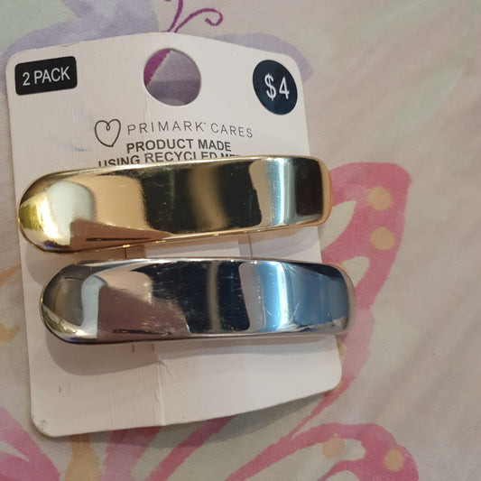 Primark Uk set of 2 clips set