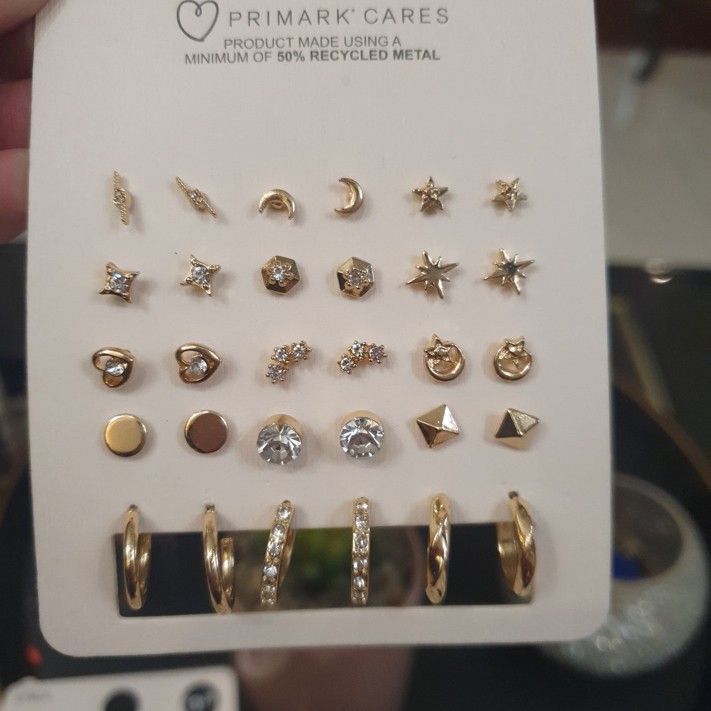 Primark 15 pairs earrings set