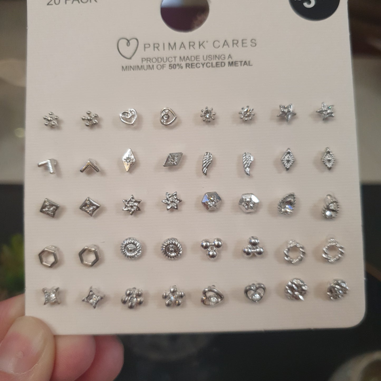 Primark 20 pairs earrings set