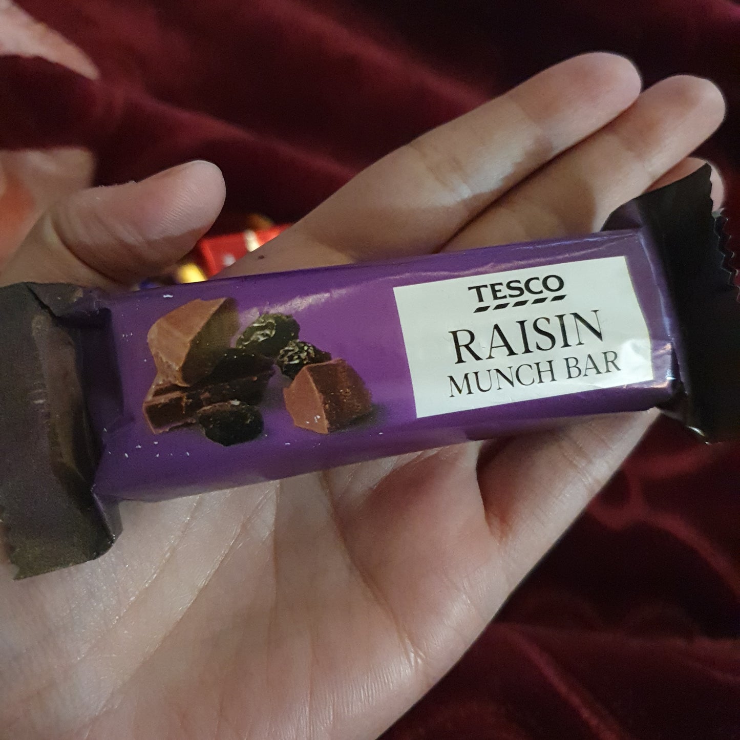 Tesco Raisin munch Bar