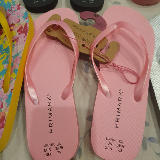 Primark women flip flops size 38/39