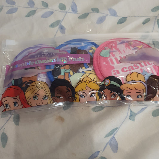 Primark Uk Disney princess reusable cleansing pads make up