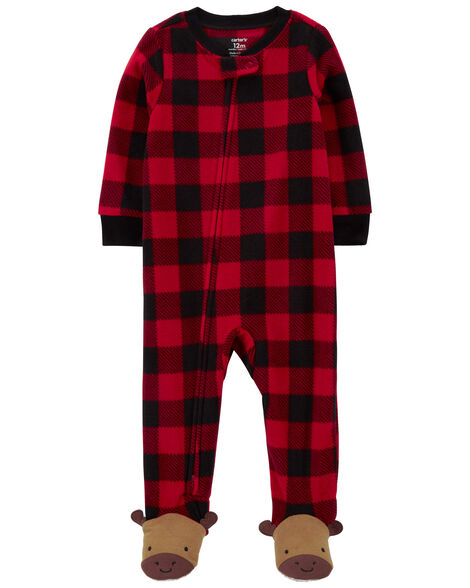 Carters Baby Fleece Zip-Up Footie Sleepsuit