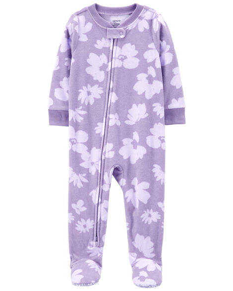 Carters Baby Fleece Zip-Up Footie Sleepsuit