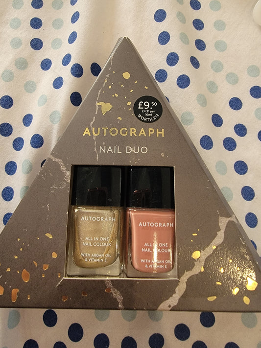 M&S autograph nail duo set