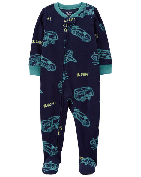 Carters Baby Fleece Zip-Up Footie Sleepsuit