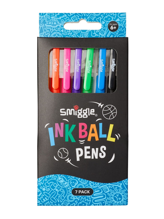 Smiggle Uk Ballpoint Pen Pack X7