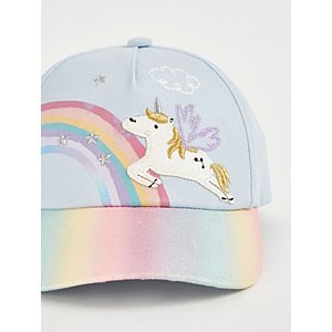 George uk girls cap glitter unicorn