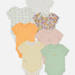 Primark Uk pack of 7 baby bodysuits