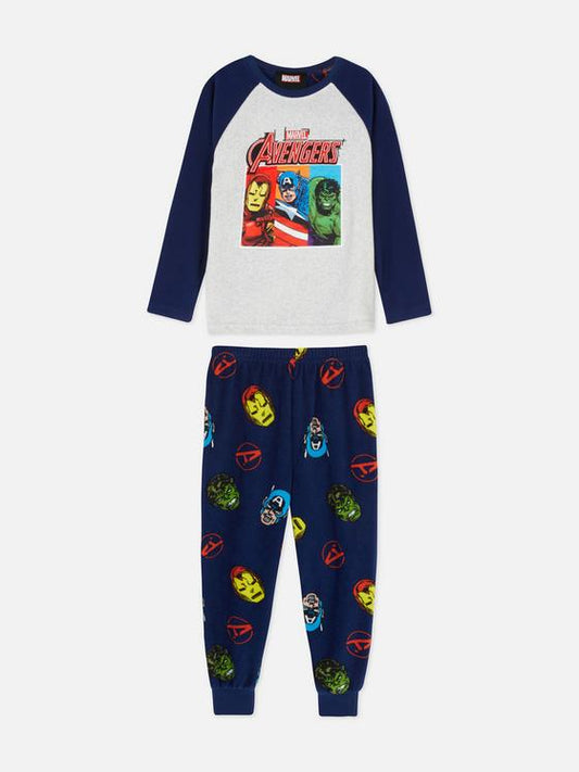 Primark Uk marvel 2023 fleece boys pyjama pj set