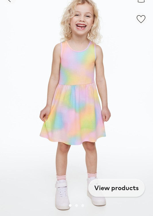 H&M uk Girls cotton summer dress