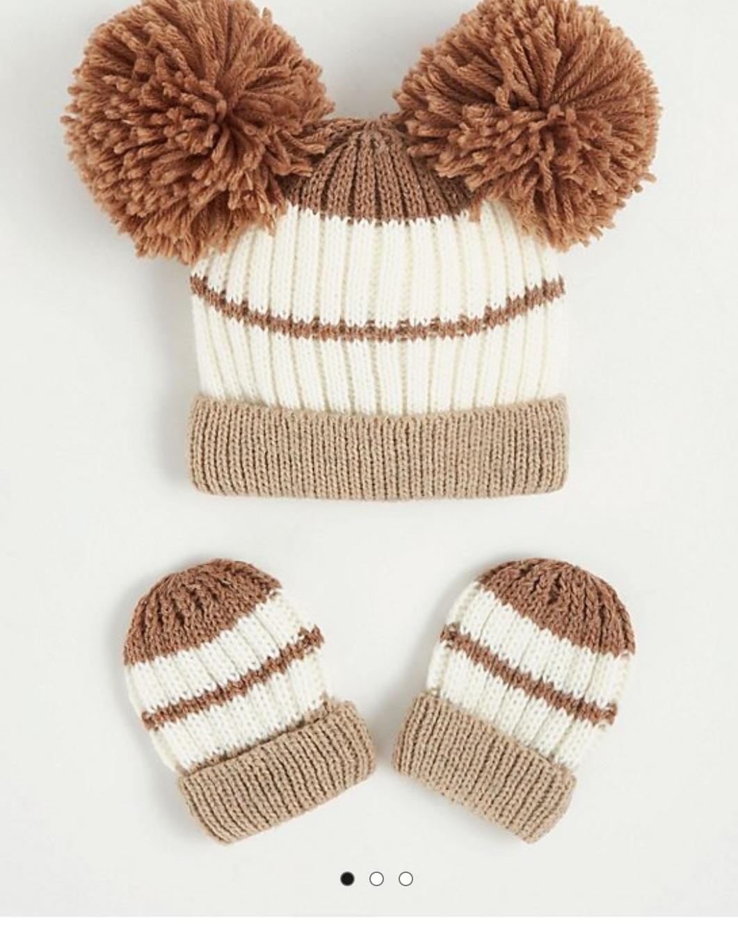 George  Uk  matching hat and mittens set