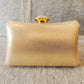 Koko fashion amazon Uk golden clutch bag with gold chain