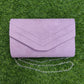 KokoAmazon UK Ladies Clutch Bag lilac Suede