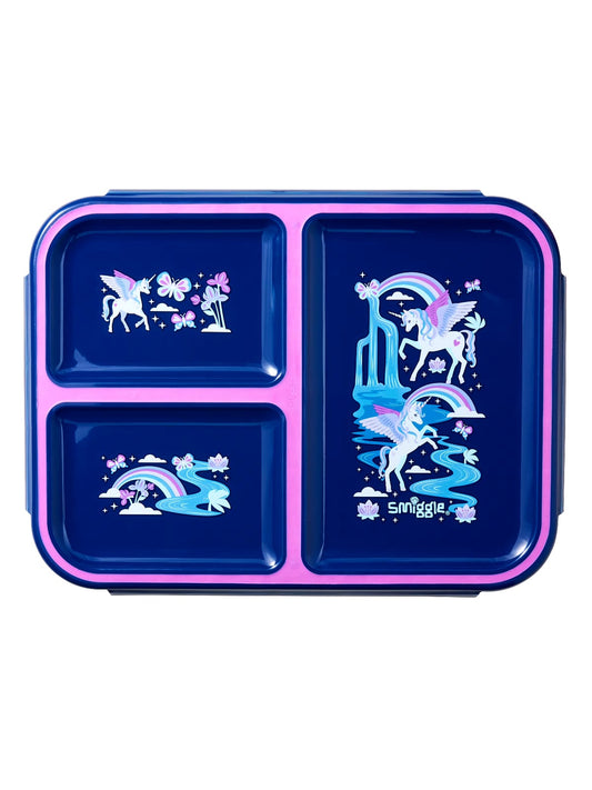 Smiggle Uk boost trio lunchbox 3 compartments bunto