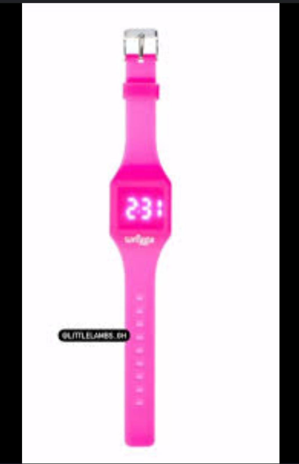 Smiggle uk digital watch press on