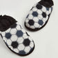 George Uk boys Grey Football Mule Slippers shoes