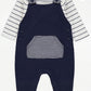 George Uk baby dangaree set with bodysuit