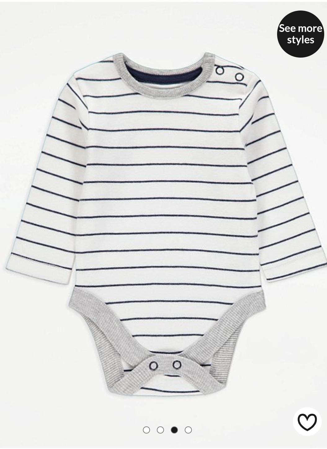 George Uk baby dangaree set with bodysuit