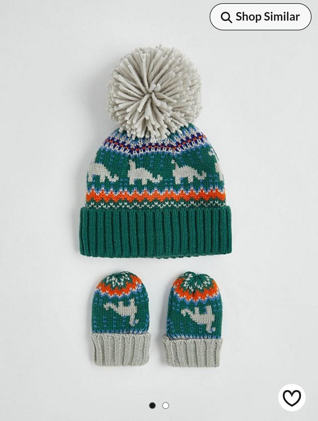 George  Uk  matching hat and mittens set