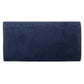 Amazon UK Navy Suede Plain Ladies Clutch Bag