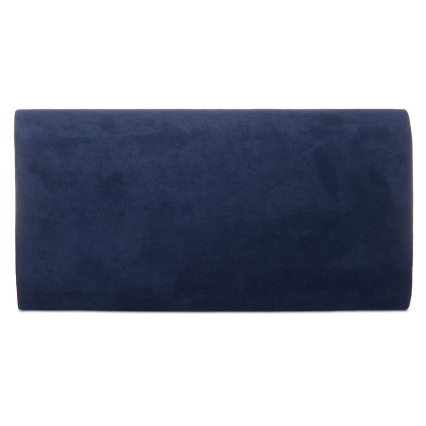 Amazon UK Navy Suede Plain Ladies Clutch Bag