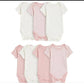 M&S Uk baby bodysuits  cotton set of 7