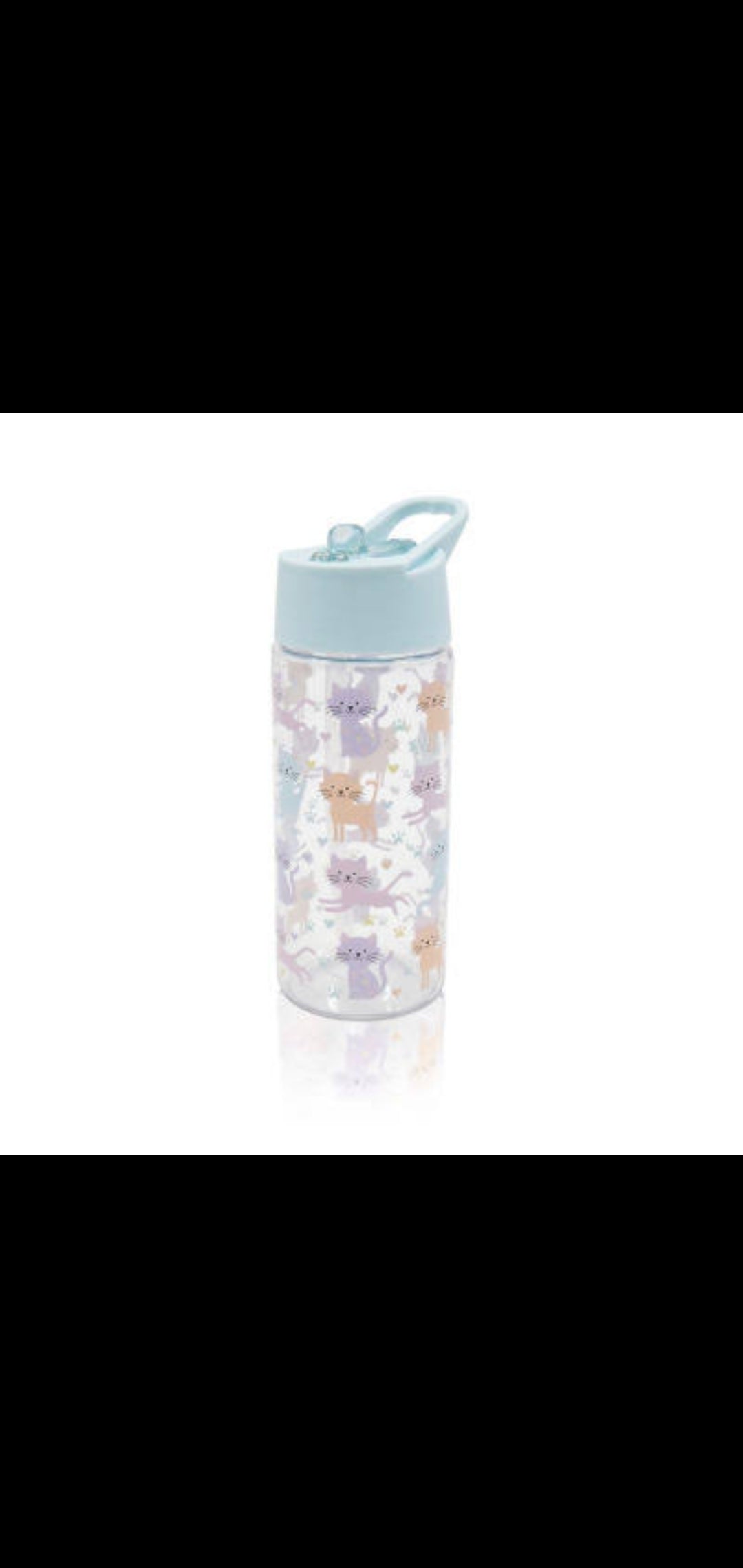 ASDA Uk kids 420ml water bottle with straw