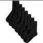 M&S uk black kids socks 7 pairs