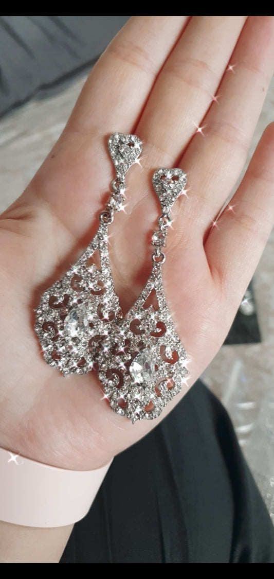 Diamante Rhinestone Earring E13