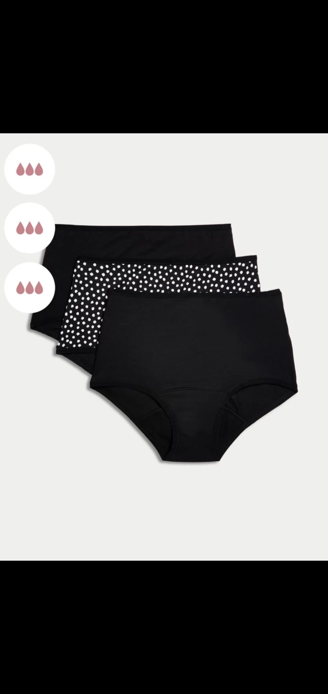 M&S uk period panties underwears Rs 1999 each