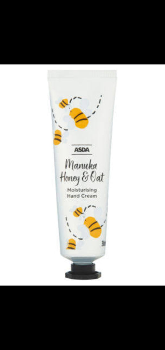 ASDA Manuka Honey & Oat Moisturising Hand Cream 30ml