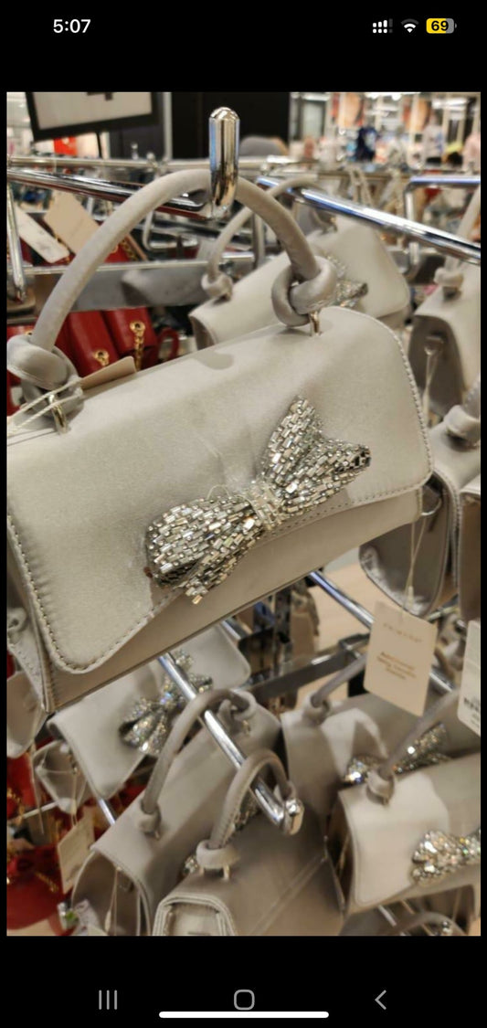 Primark silver  bag handbag