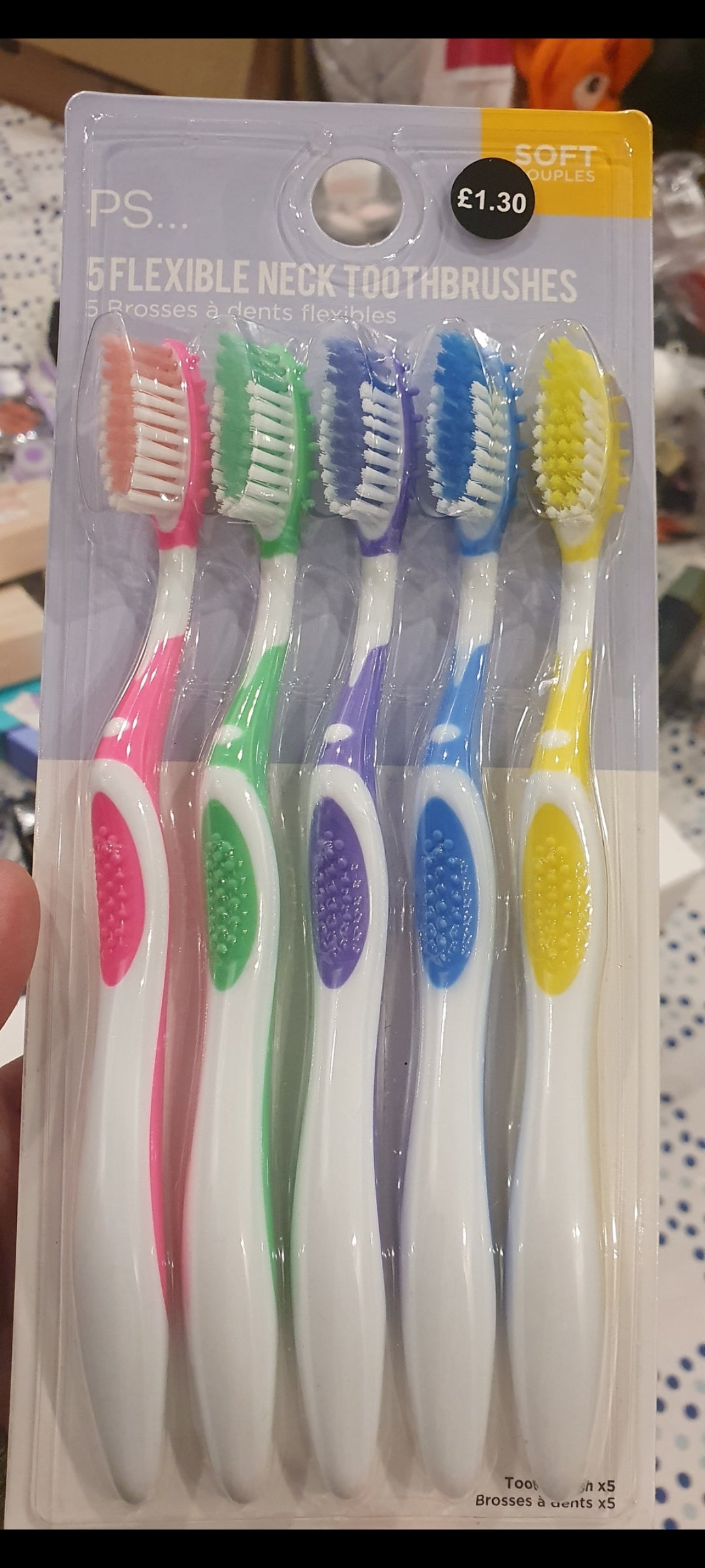 Primark uk soft tooth brushes set