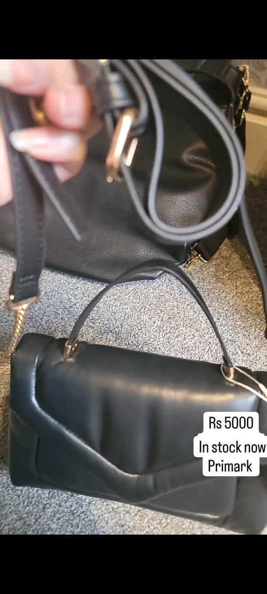 Primark black crossbody bag handbag