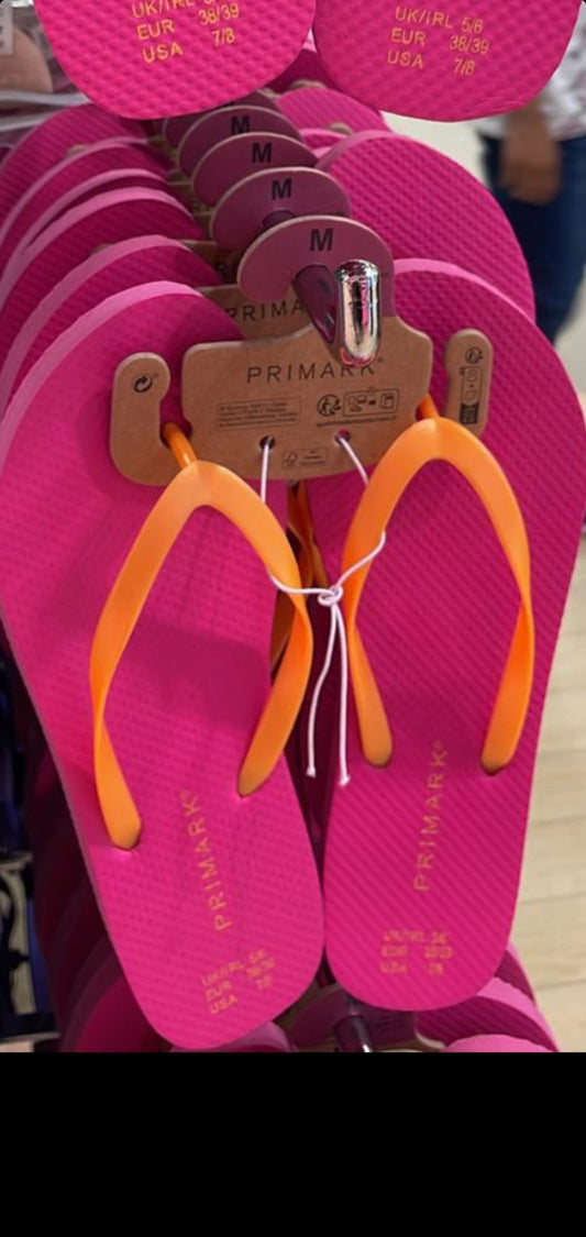 Primark women flip flops size 36/37