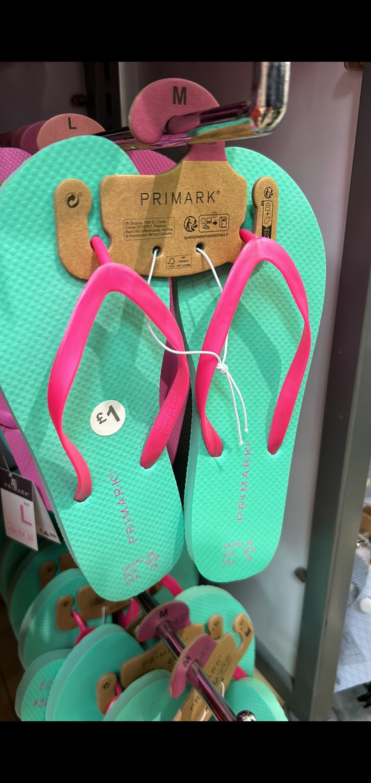 Primark women flip flops size 36/37