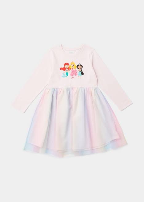 Matalan rainbow Disney princesses dress