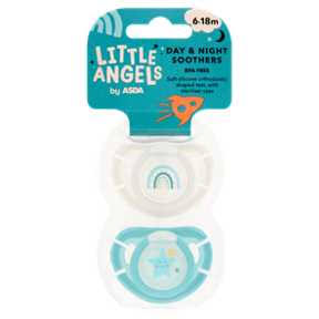 Asda Uk baby pacifier dummy 6 to 18 months