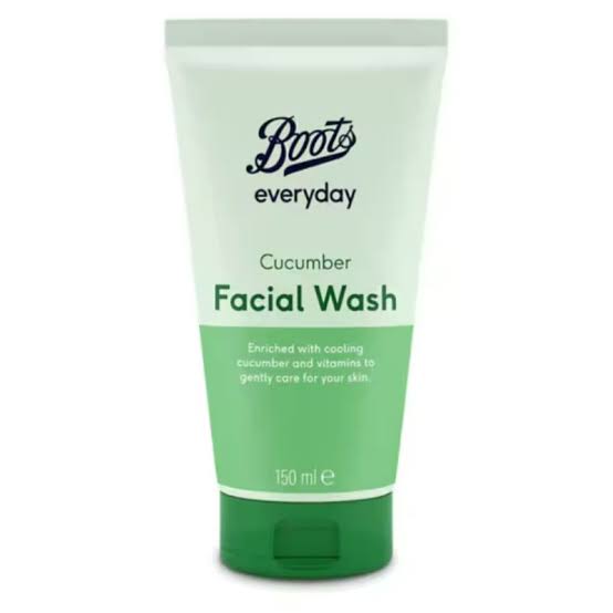 Boots uk cucumber facial wash 150ml