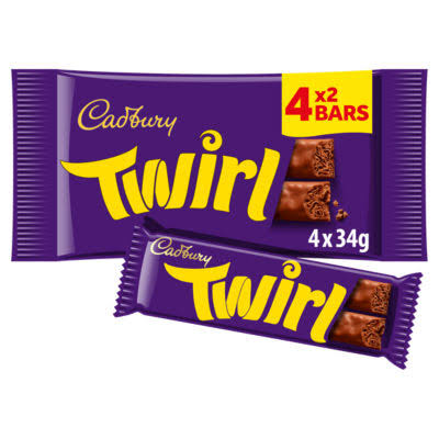 Cadburys 🇬🇧 twirl pack of 6 bars