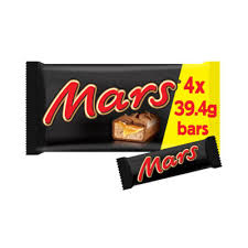 Mars 🇬🇧  pack of 4 bars