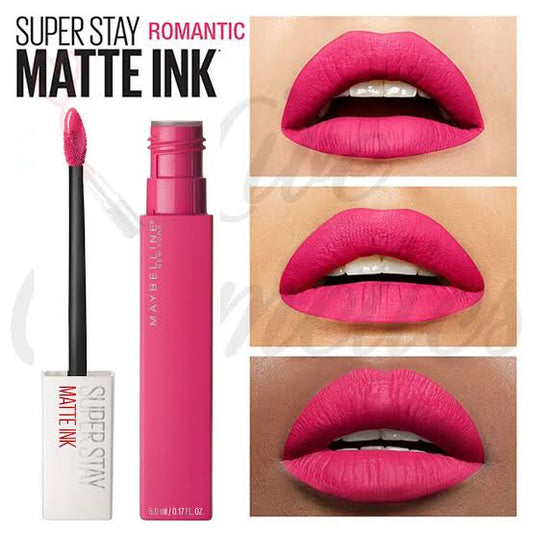 Maybelline superstay Matte Ink lipstick-30 Romantic