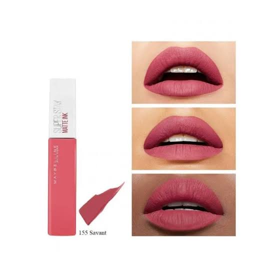 Maybelline superstay Matte Ink lipstick-155 savant