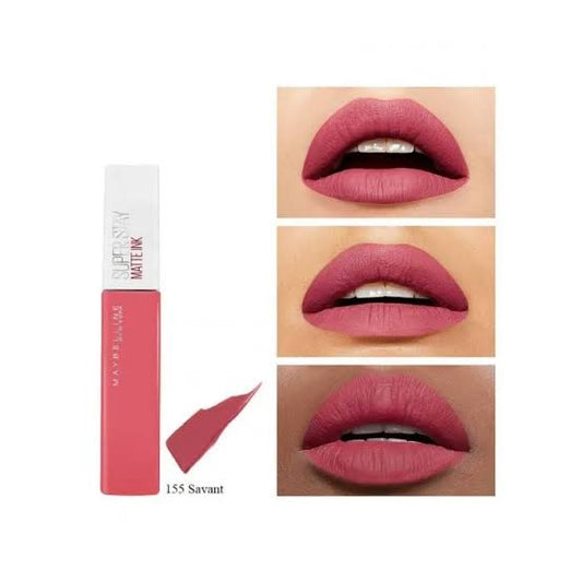 Maybelline superstay Matte Ink lipstick-155 savant