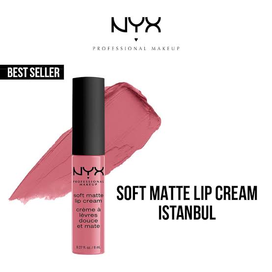 NYX Professional Makeup Soft Matte Lip Cream Lightweight Liquid Lipstick Istanbul