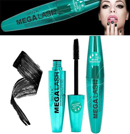 Technic uk mega lash water proof mascara black