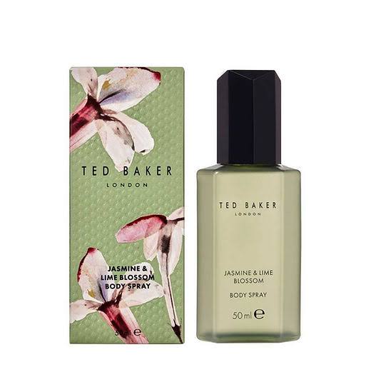 Ted baker London body spray 50ml jasmine and lime blossam